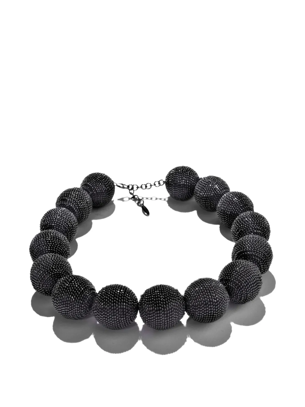 Brunello Cucinelli monili bead necklace - Grau