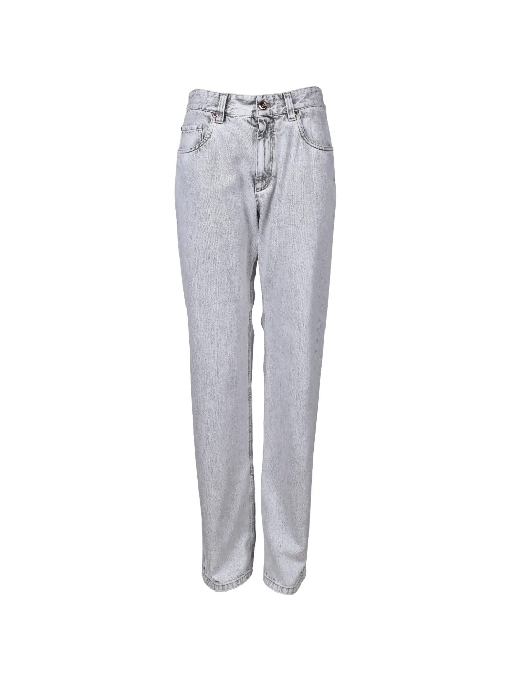 Brunello Cucinelli Retro-fit jeans - Grigio