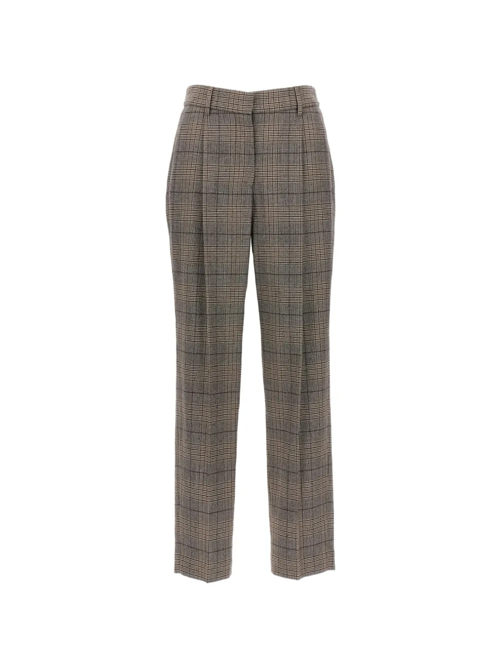 Brunello Cucinelli plaid trousers - Toni neutri