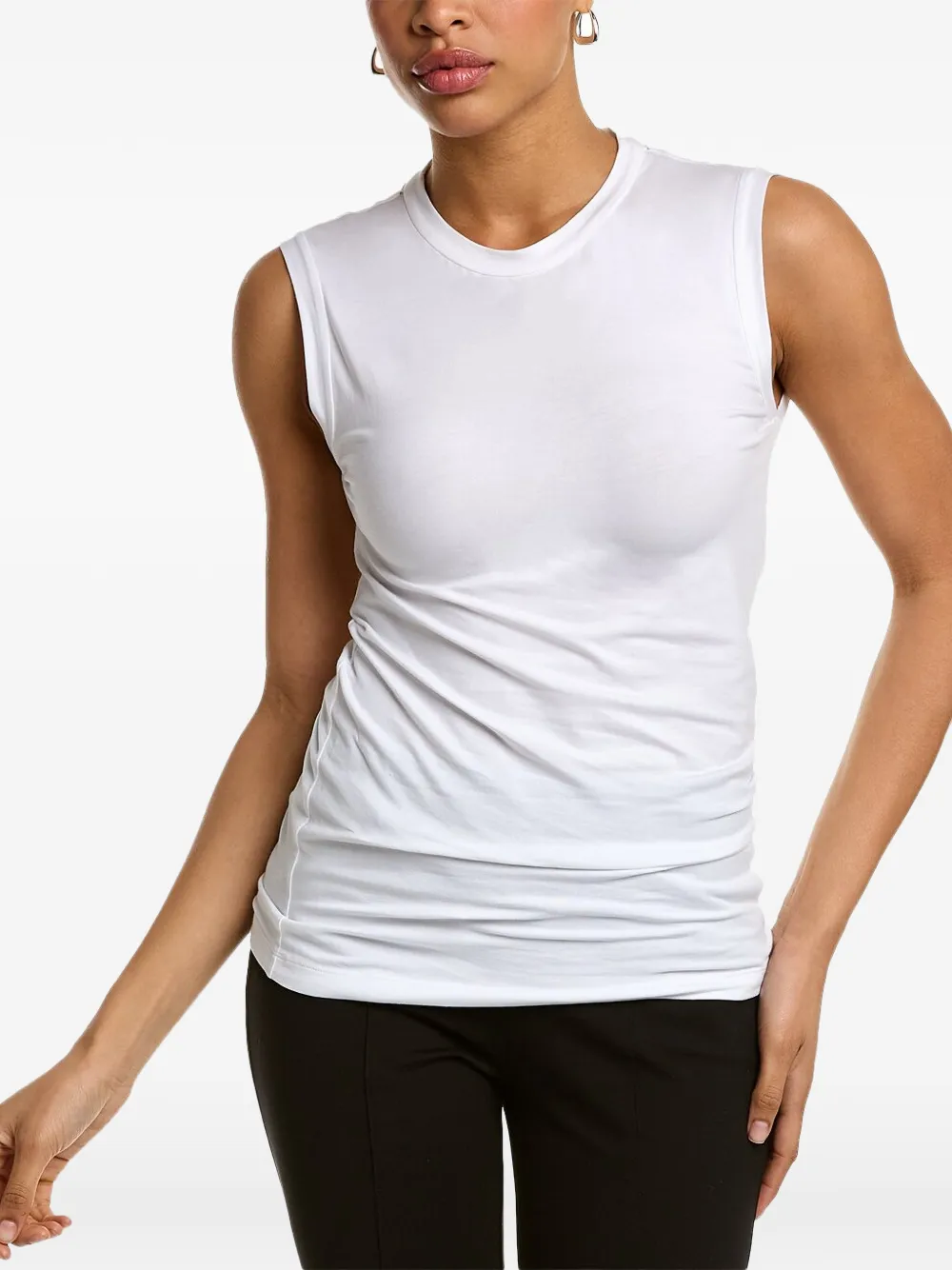 Brunello Cucinelli monili-chain tank top - Bianco
