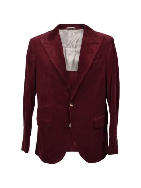 Brunello Cucinelli single breasted blazer