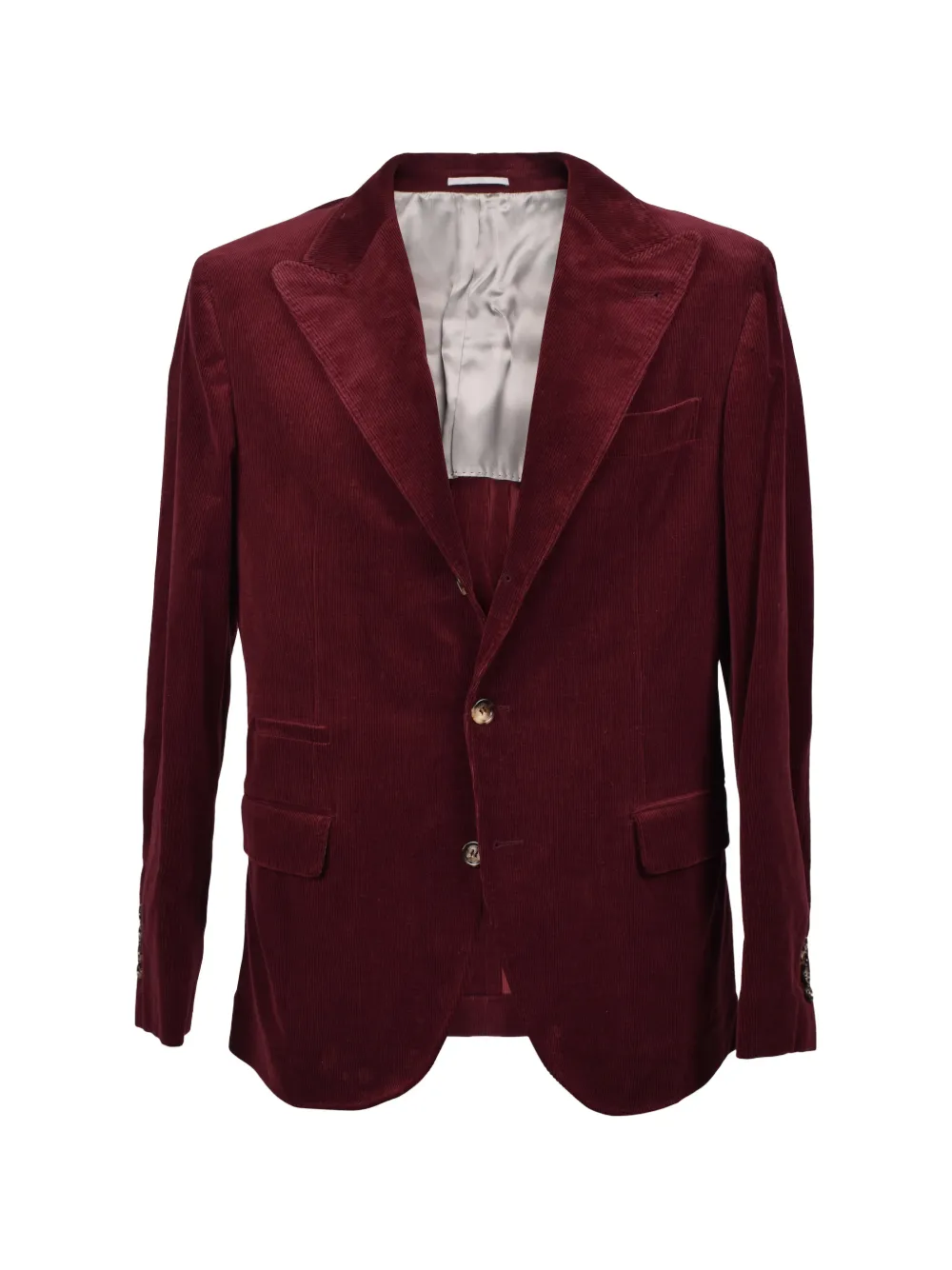 Brunello Cucinelli single breasted blazer - Rosso