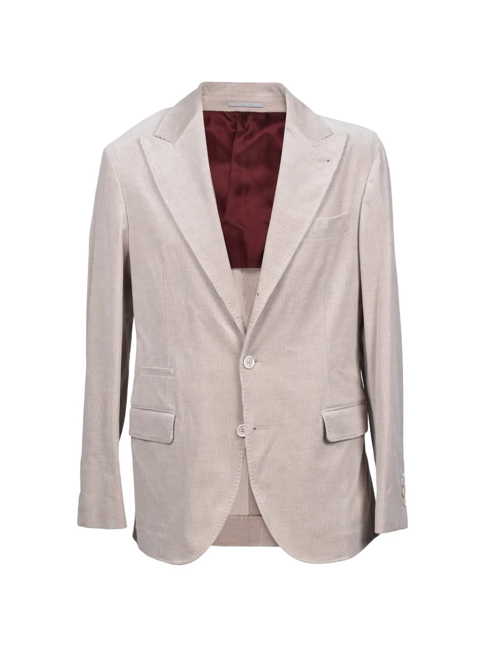 Brunello Cucinelli single breasted blazer - Nude