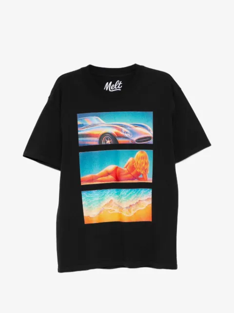 Melt playera estampada
