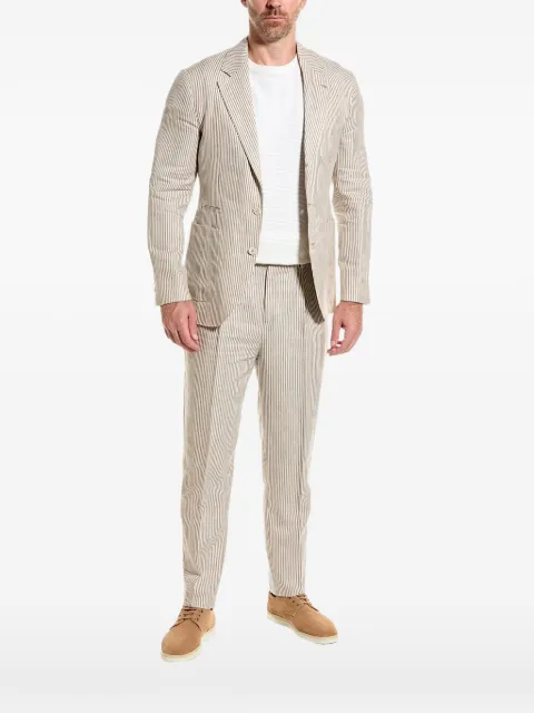 Brunello Cucinelli pinstripe-pattern suit