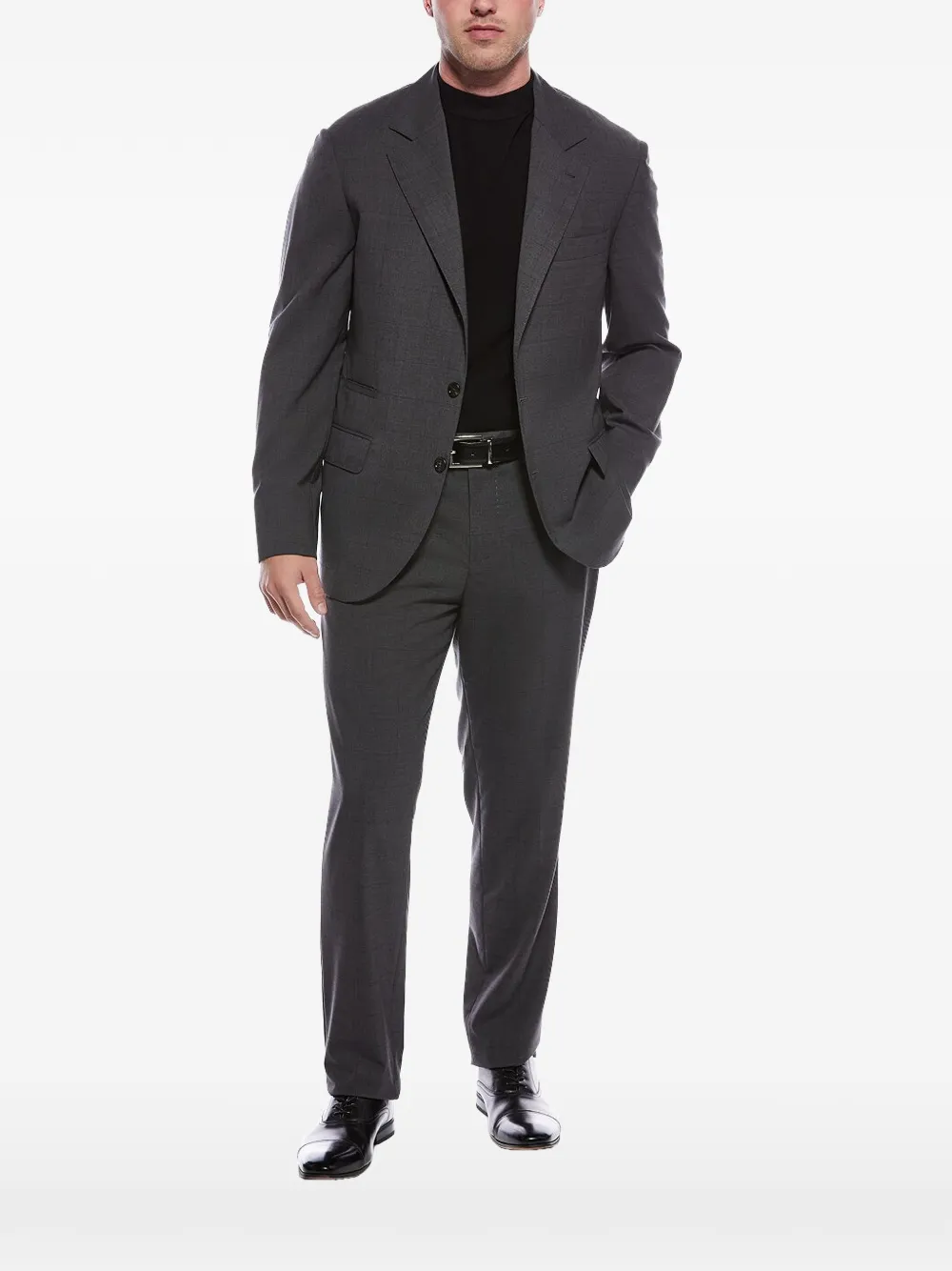 Brunello Cucinelli single-breasted tailored suit - Grigio