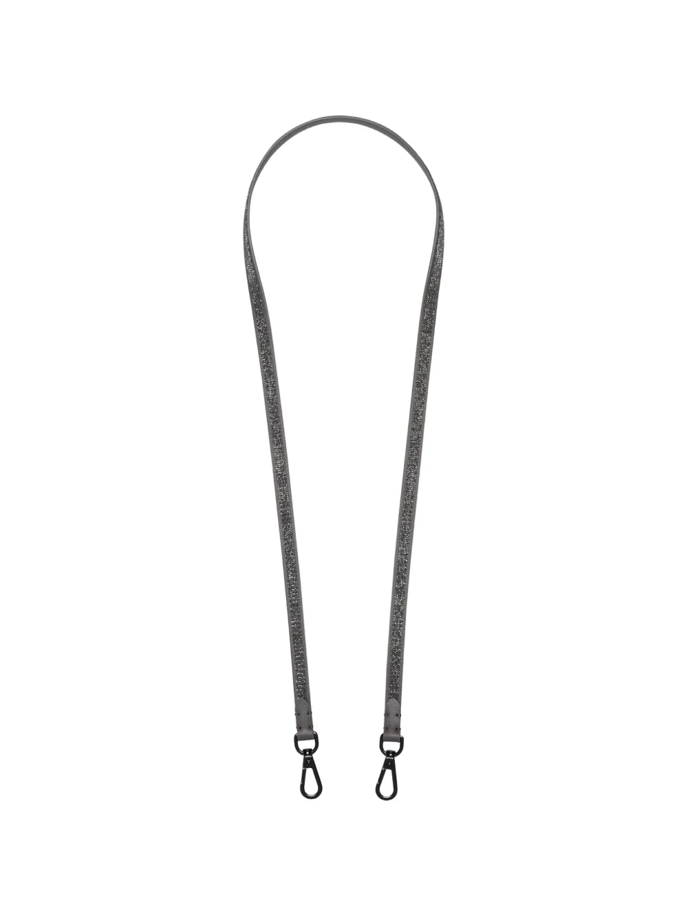 Brunello Cucinelli Monili-embellished shoulder strap | Grey | Image 1
