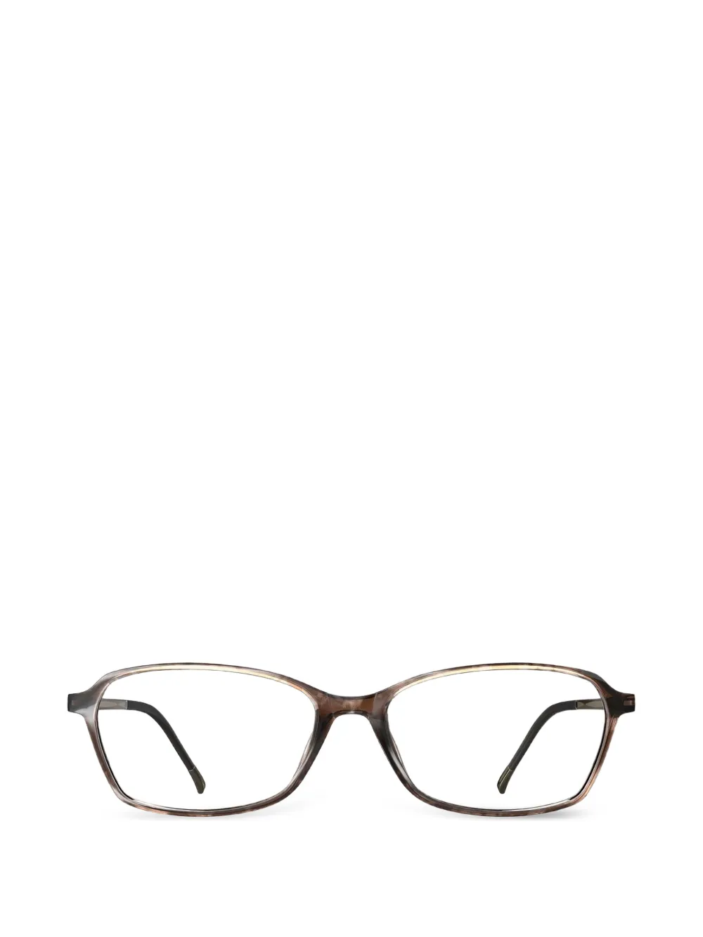 Silhouette SPX Illusion square-frame glasses - Marrone