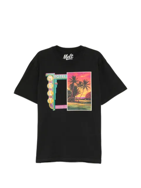 Melt graphic T-shirt