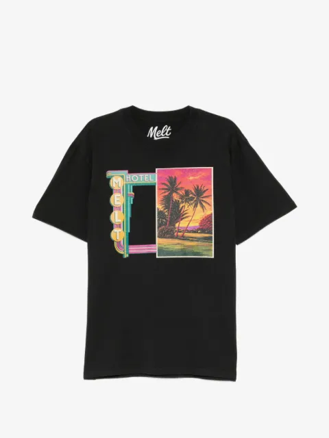Melt graphic T-shirt