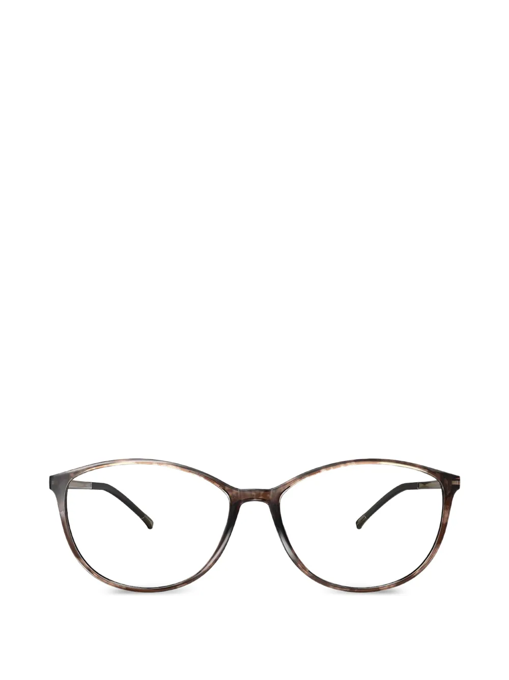 Silhouette SPX Illusion cat-eye glasses - Marrone