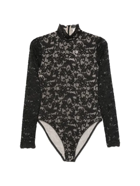 ZIMMERMANN floral-lace high-neck bodysuit