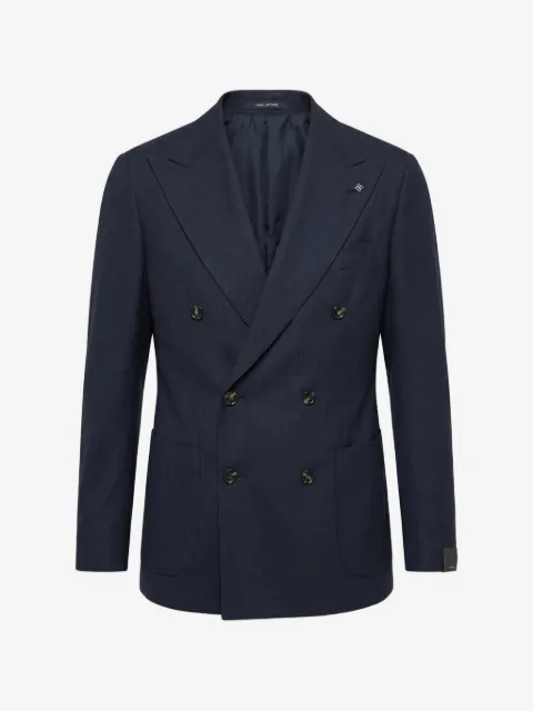 Tagliatore Revival double-breasted linen blazer