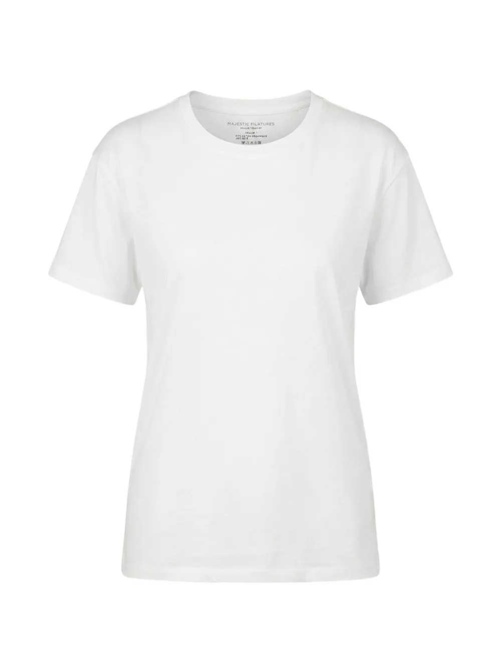 Majestic Filatures crew-neck T-shirt - Bianco