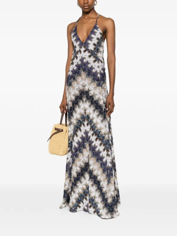 missoni evening dresses Sleeveless Long Dress
