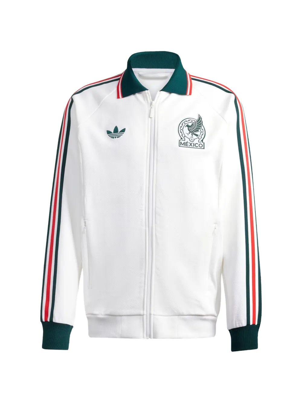 adidas Mexico Away Anthem zip-up jacket - Weiß