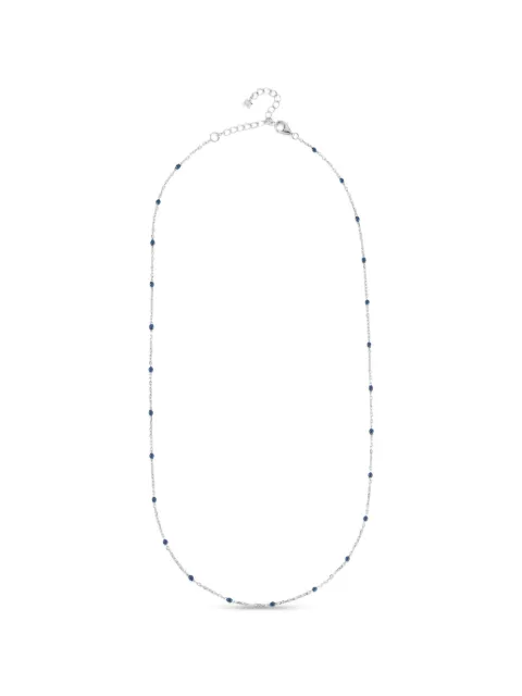 Mateo  enamel station chain necklace