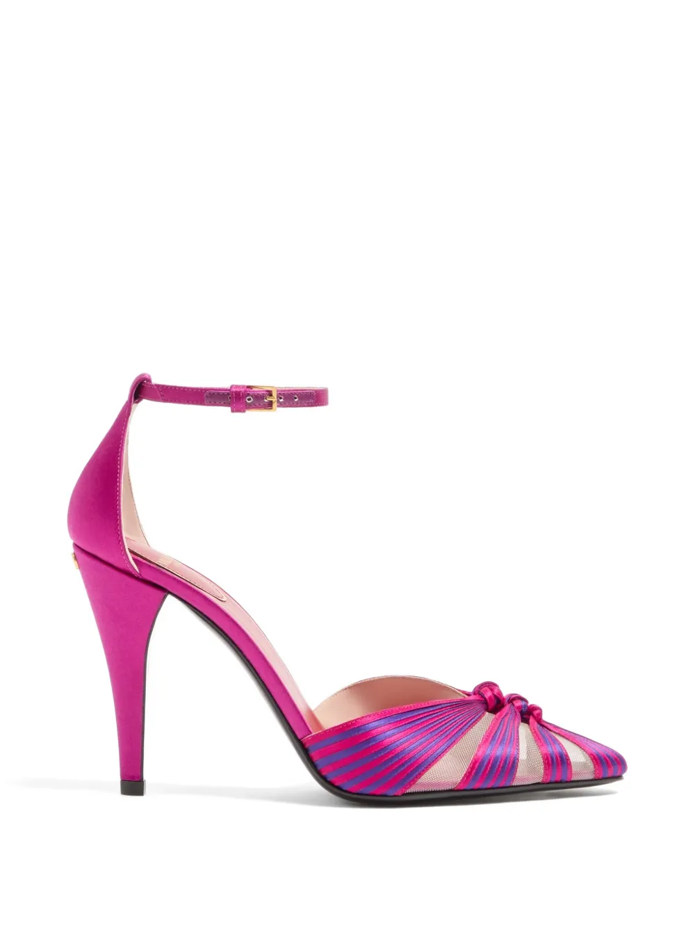 Valentino Garavani Annine satijnen pumps 100 mm Roze