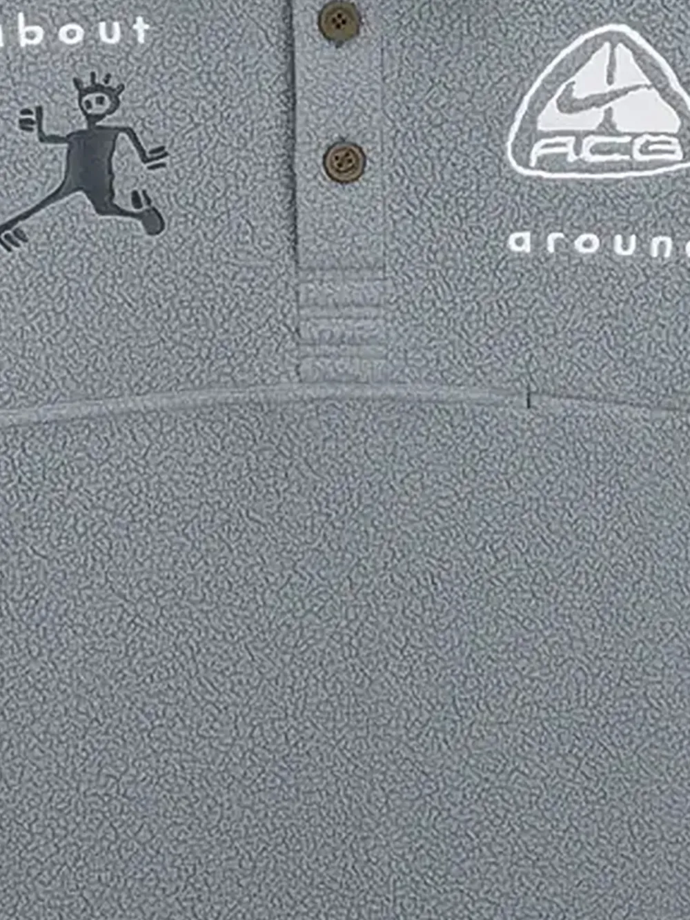Nike ACG x Cactus Plant Flea Market long-sleeve Polo Shirt | Grey
