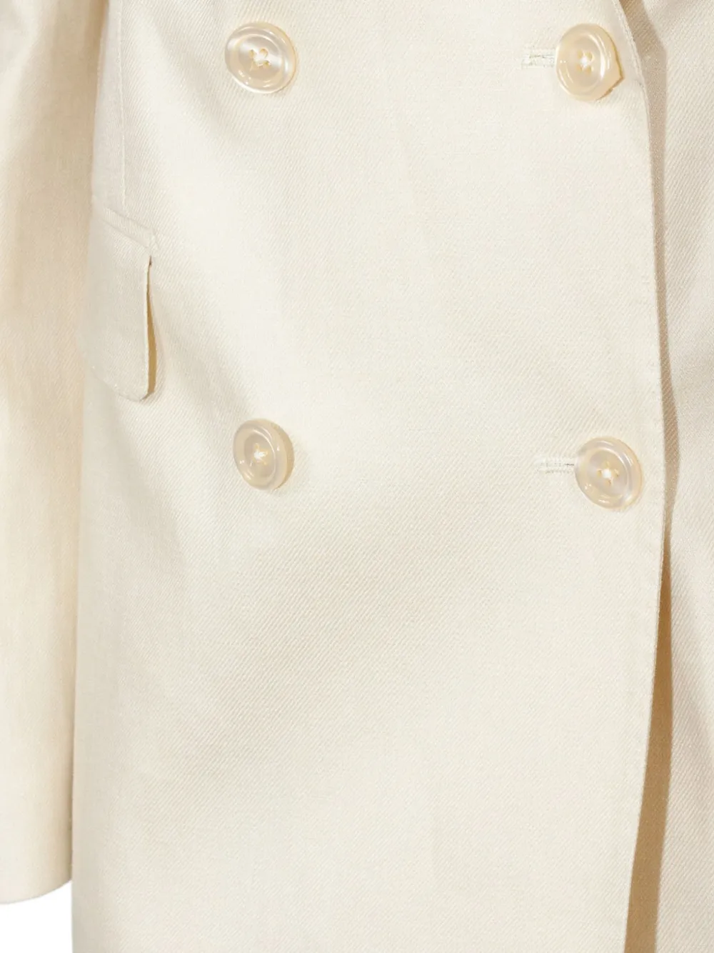 Tagliatore Pak met dubbele rij knopen Beige