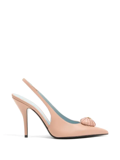 Valentino Garavani Coeur Royal 100mm スリングバック パンプス