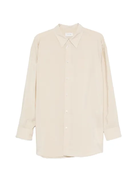 LEMAIRE tie-neck long-sleeve shirt