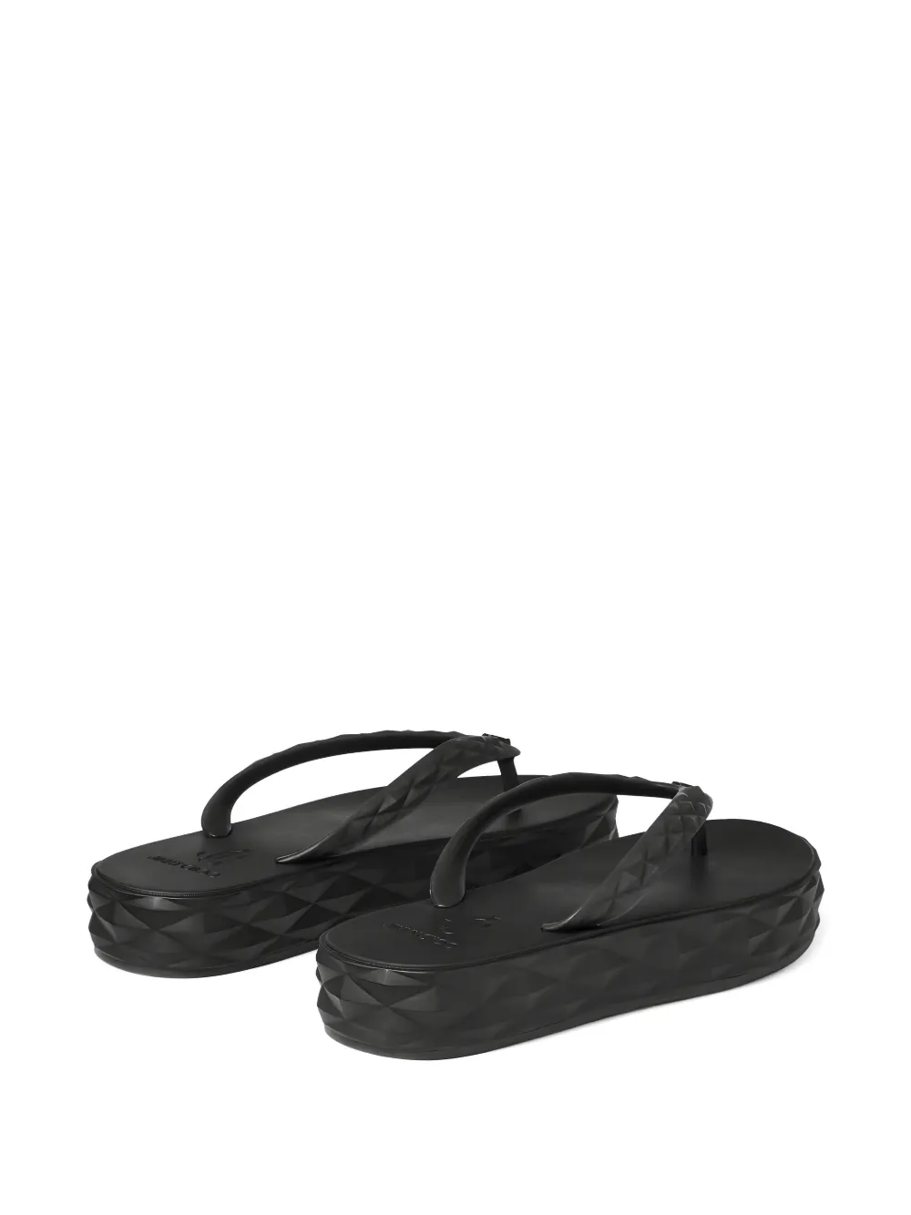 Jimmy Choo Diamond flip-flops Zwart