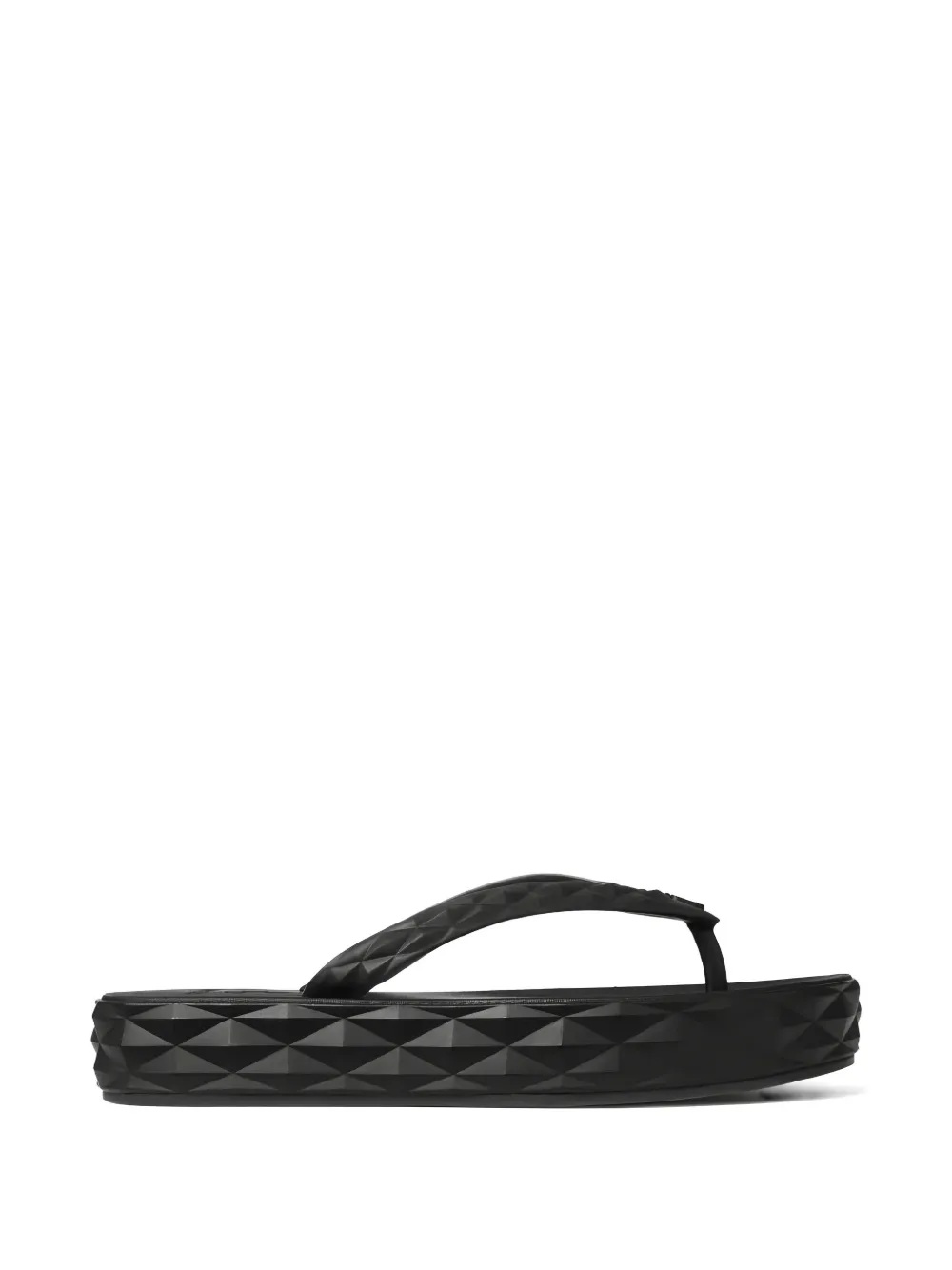 Jimmy Choo Diamond flip-flops - Nero