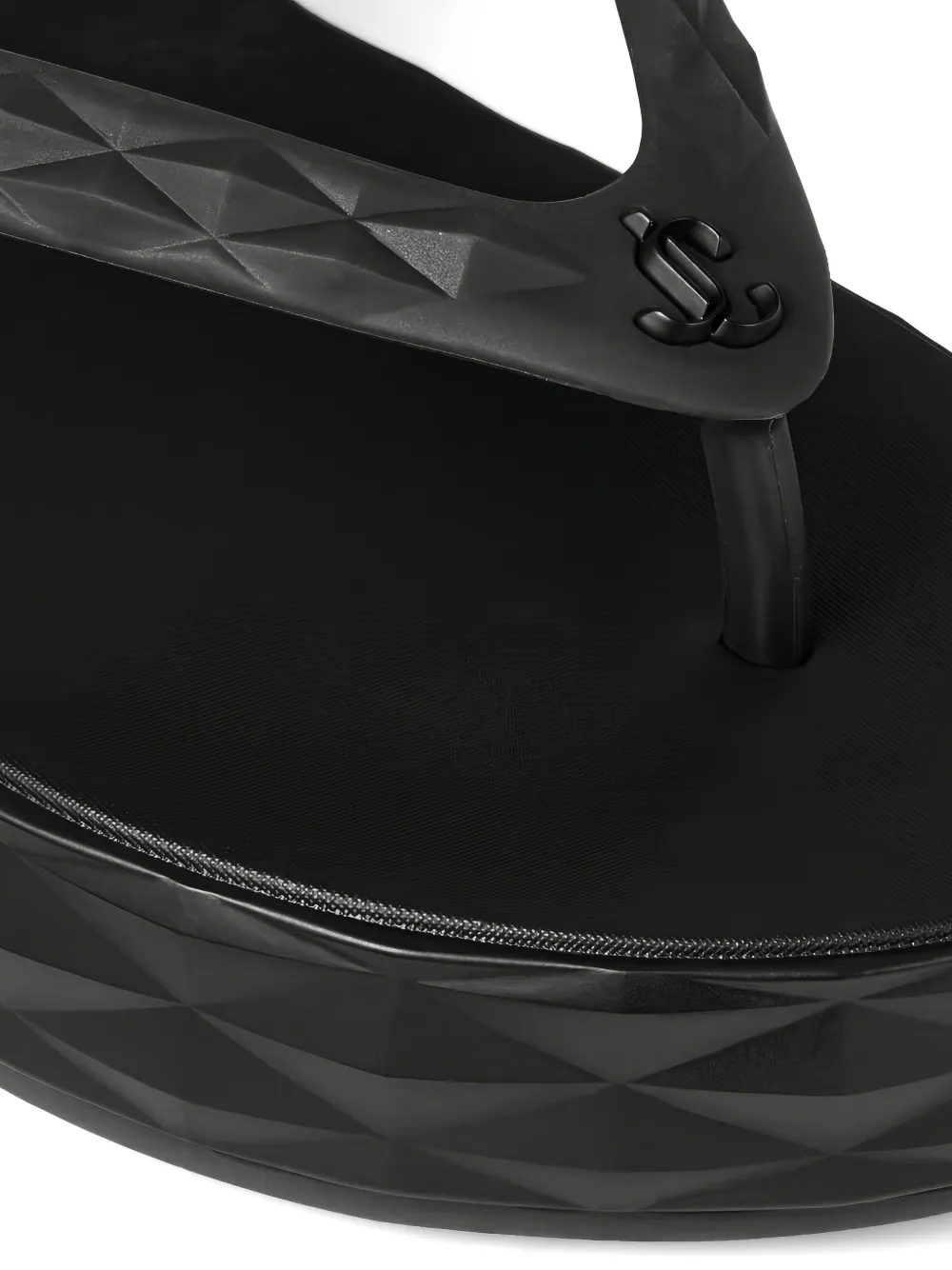 Jimmy Choo Diamond flip-flops Zwart