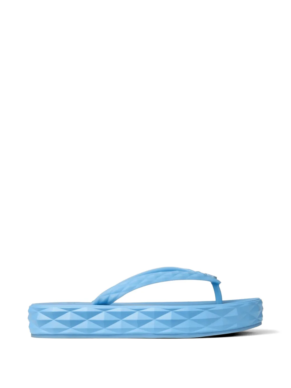 Jimmy Choo Diamond platform flip-flops - Blue