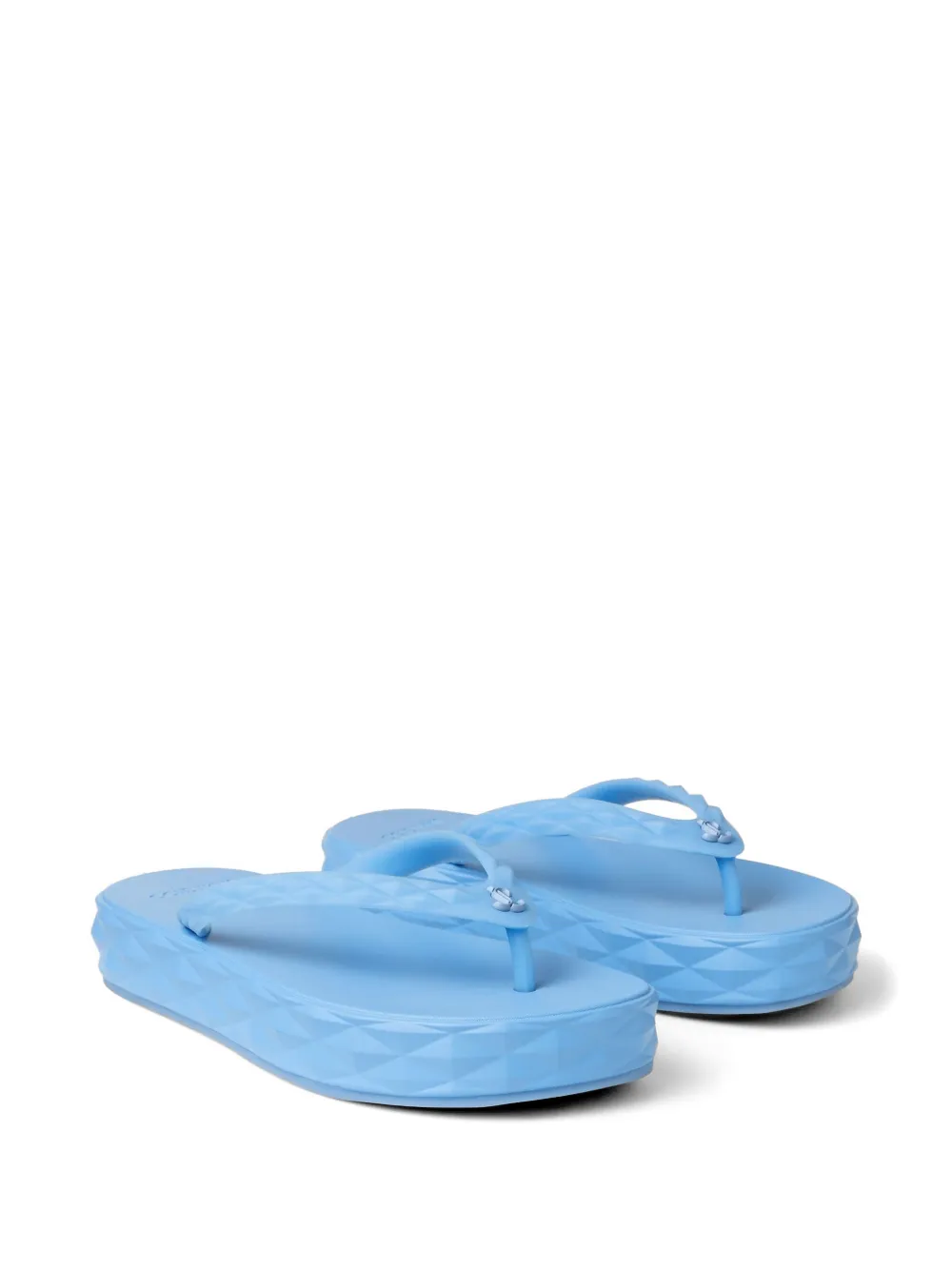Jimmy Choo Diamond platform flip-flops Blauw