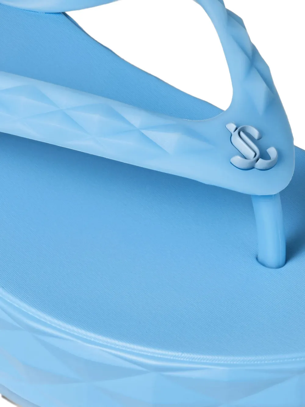 Jimmy Choo Diamond platform flip-flops Blauw