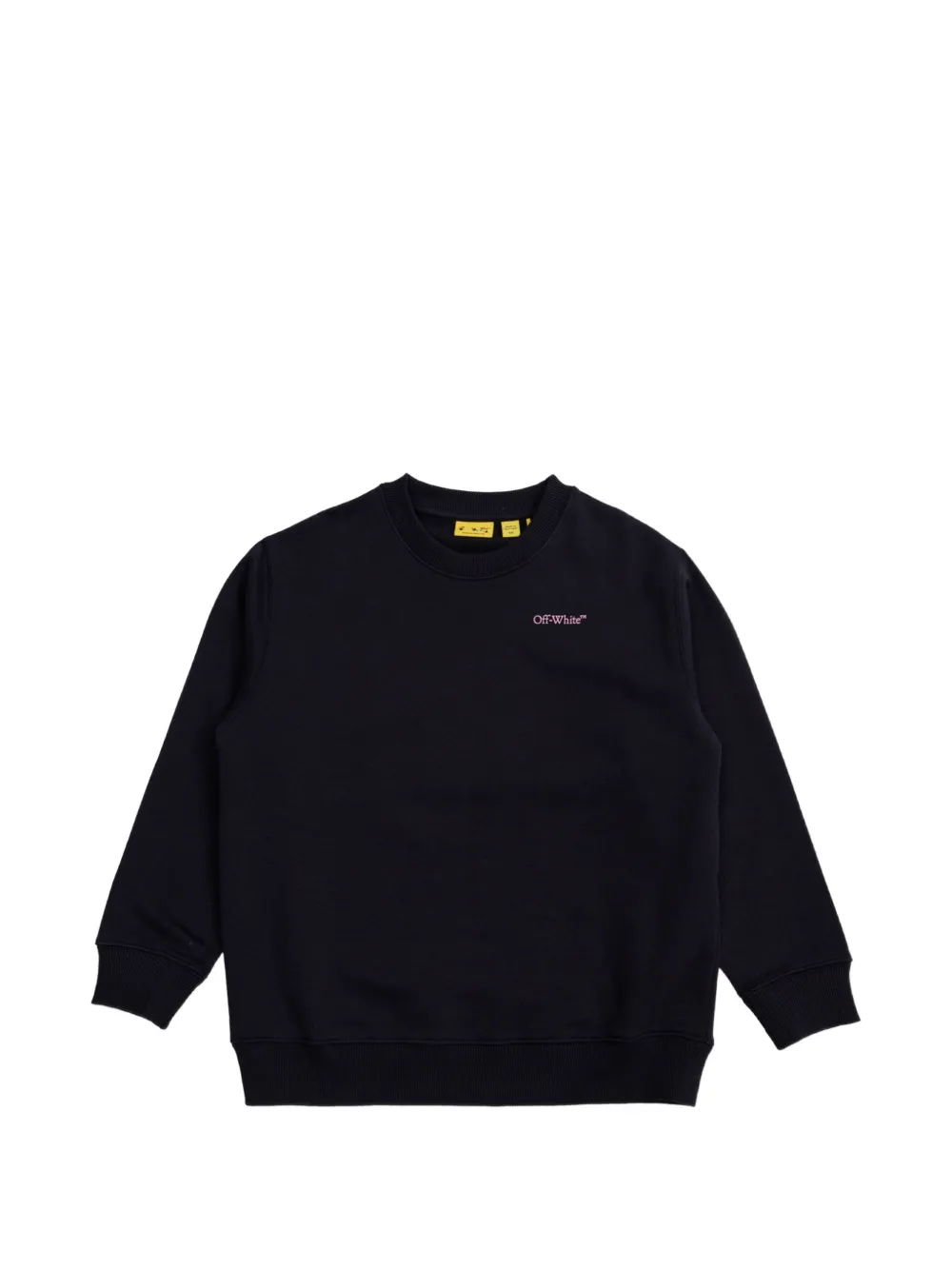 Off-White Kids Arrow Splat logo-print sweatshirt - Blue