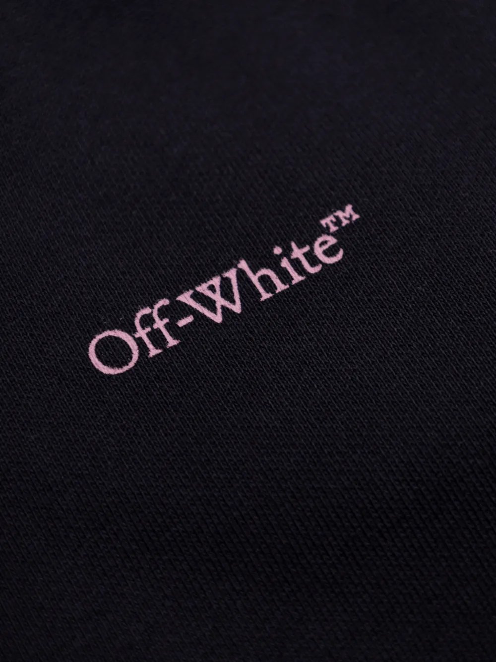 Off-White Kids Arrow Splat sweater met logoprint Blauw