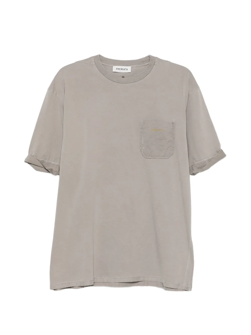 Premiata logo-print chest-pocket T-shirt - Grau
