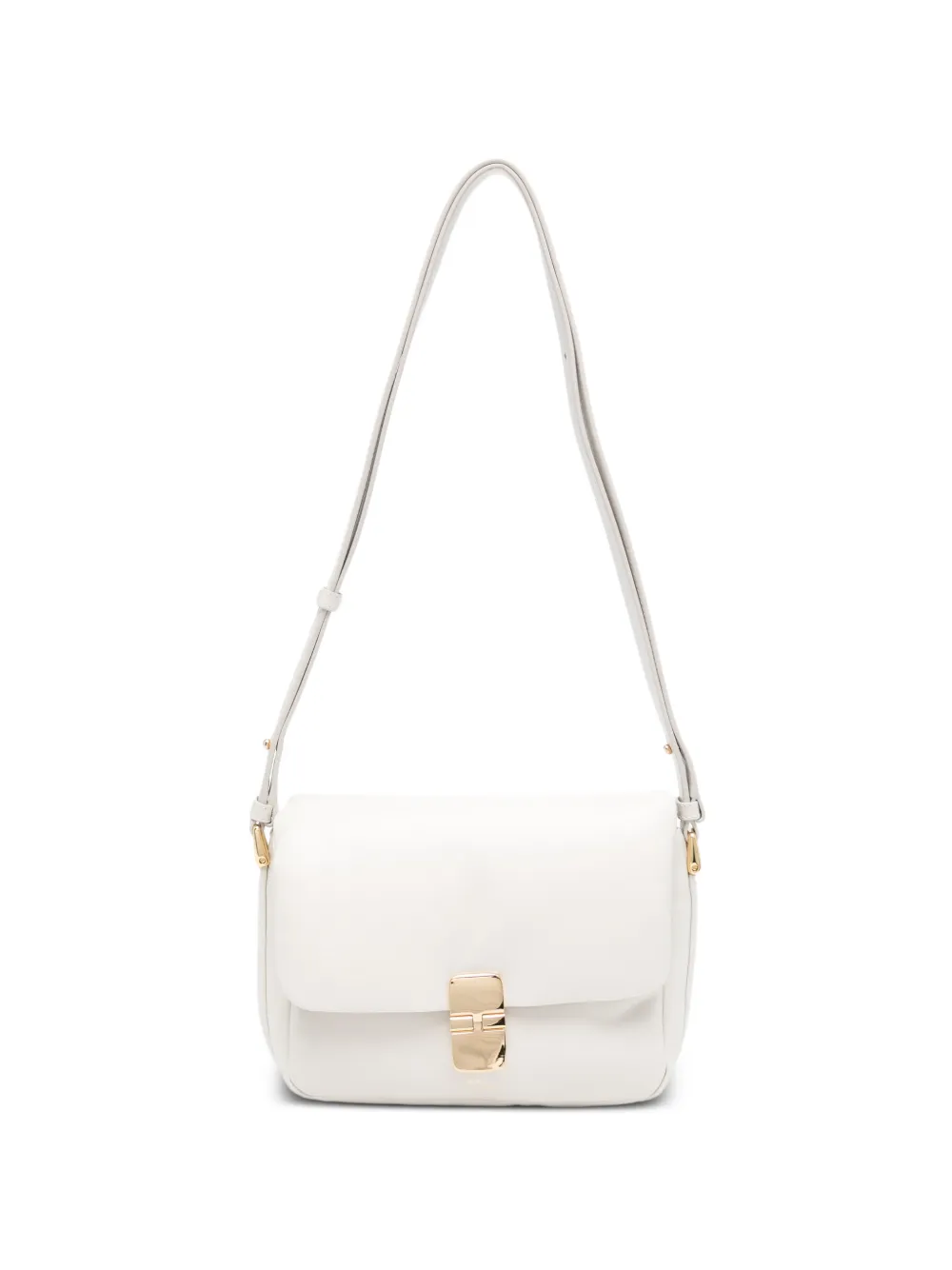 A.P.C. Grace Soft leather shoulder bag - Toni neutri