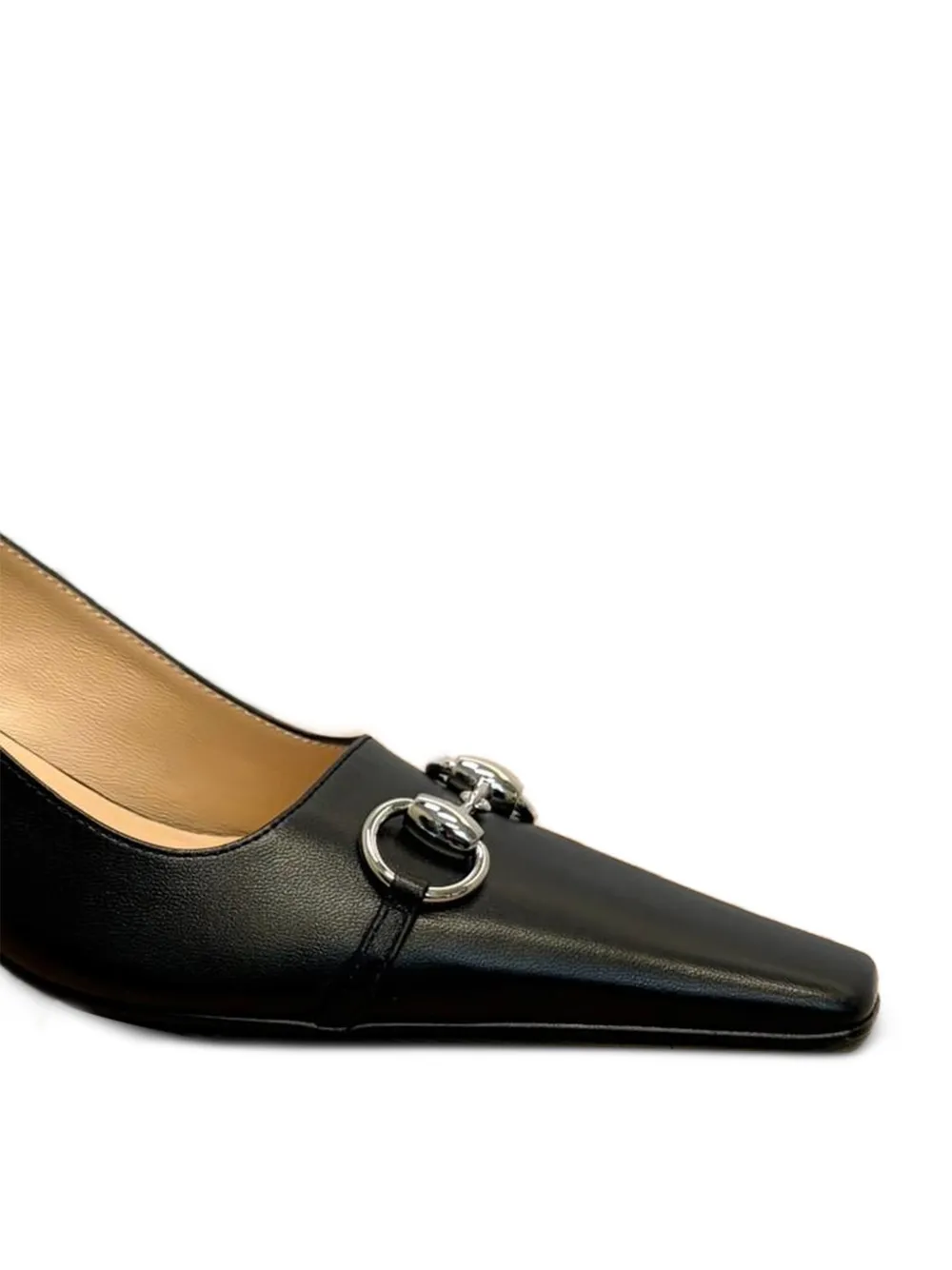 Gucci Vittoria Horsebit pumps Zwart