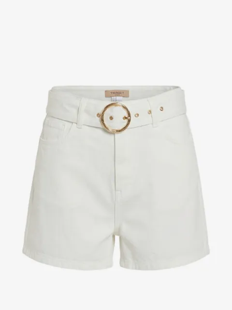 TWINSET belted shorts