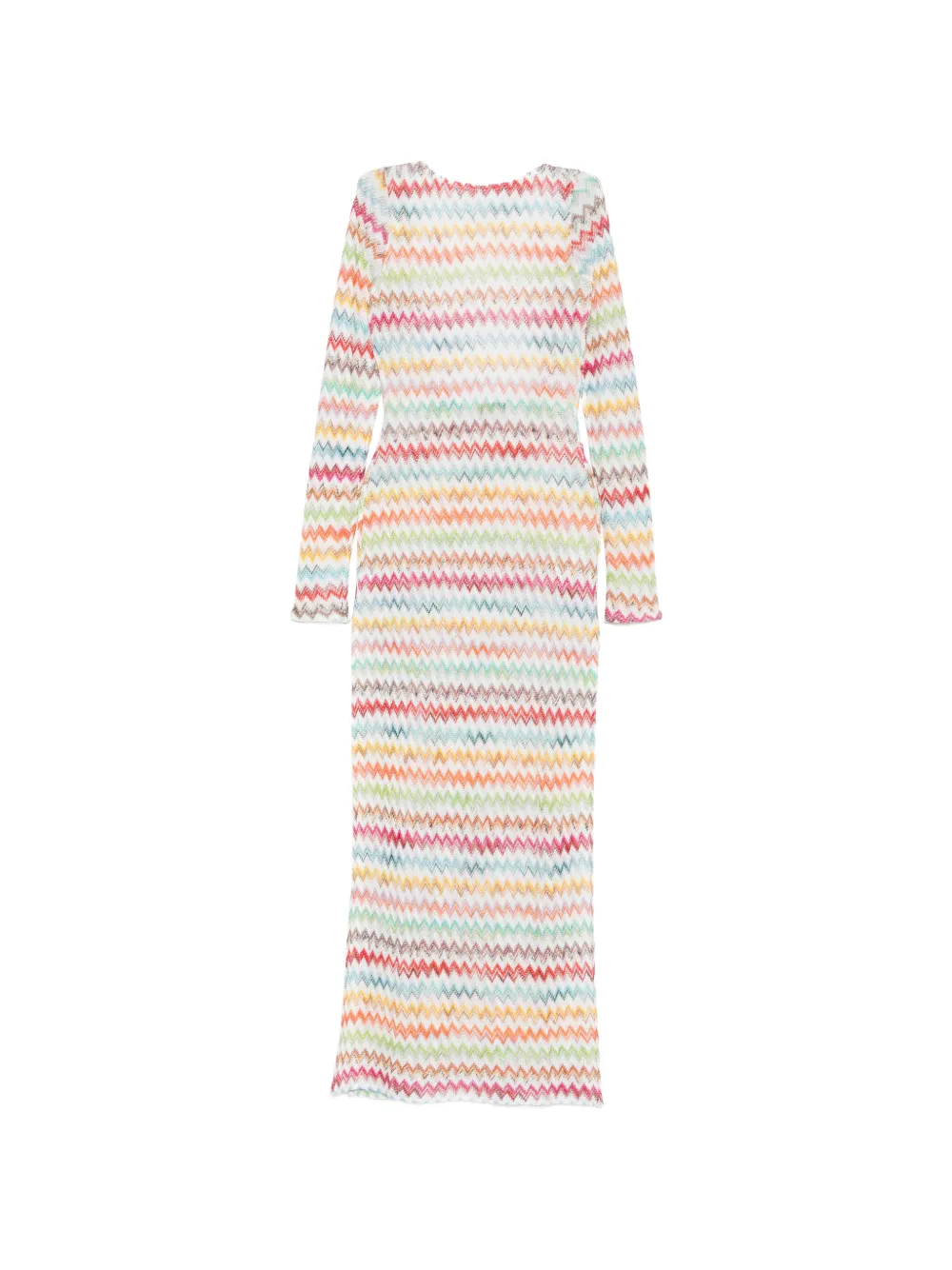 Missoni zigzag-pattern cover-up - White