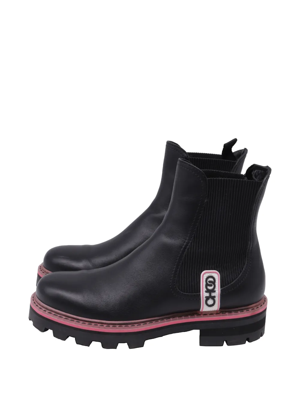 Jimmy Choo Pre-Owned Blayse chelsea ankle boots - Nero