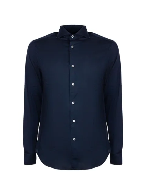 Fedeli long-sleeve buttoned shirt