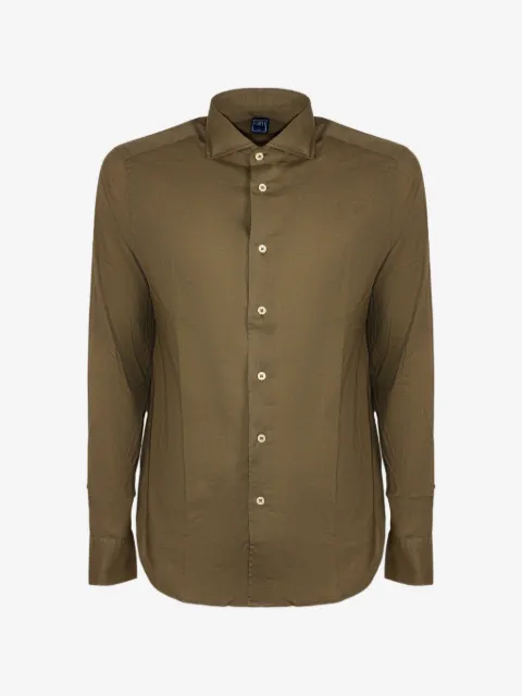 Fedeli chemise boutonnée à manches longues