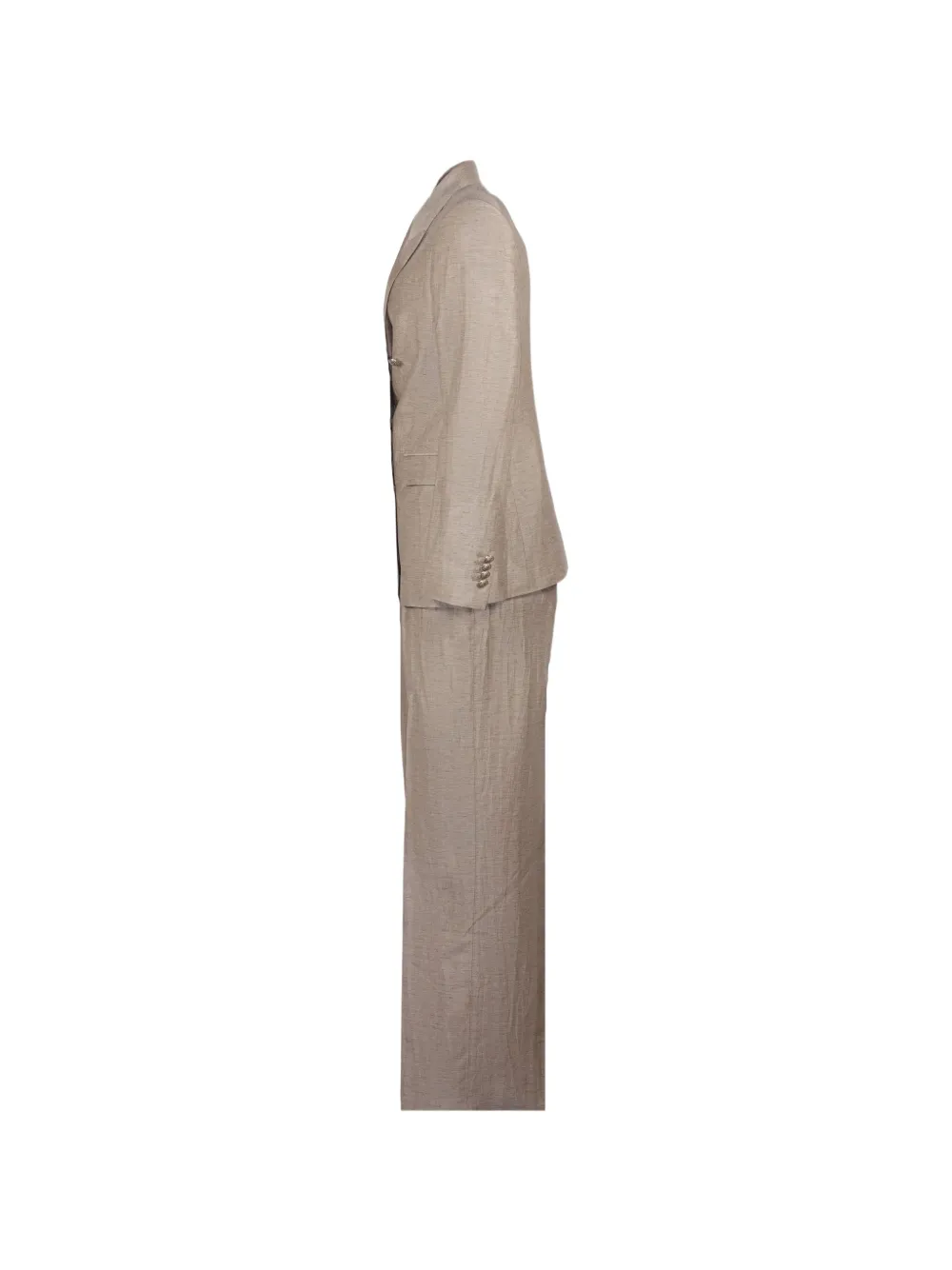 Tagliatore Pak met dubbele rij knopen Beige