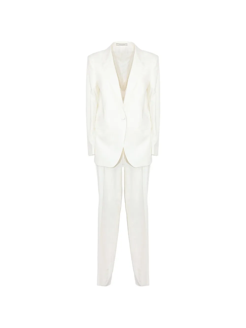 Tagliatore Adrianne single-breasted suit - Bianco