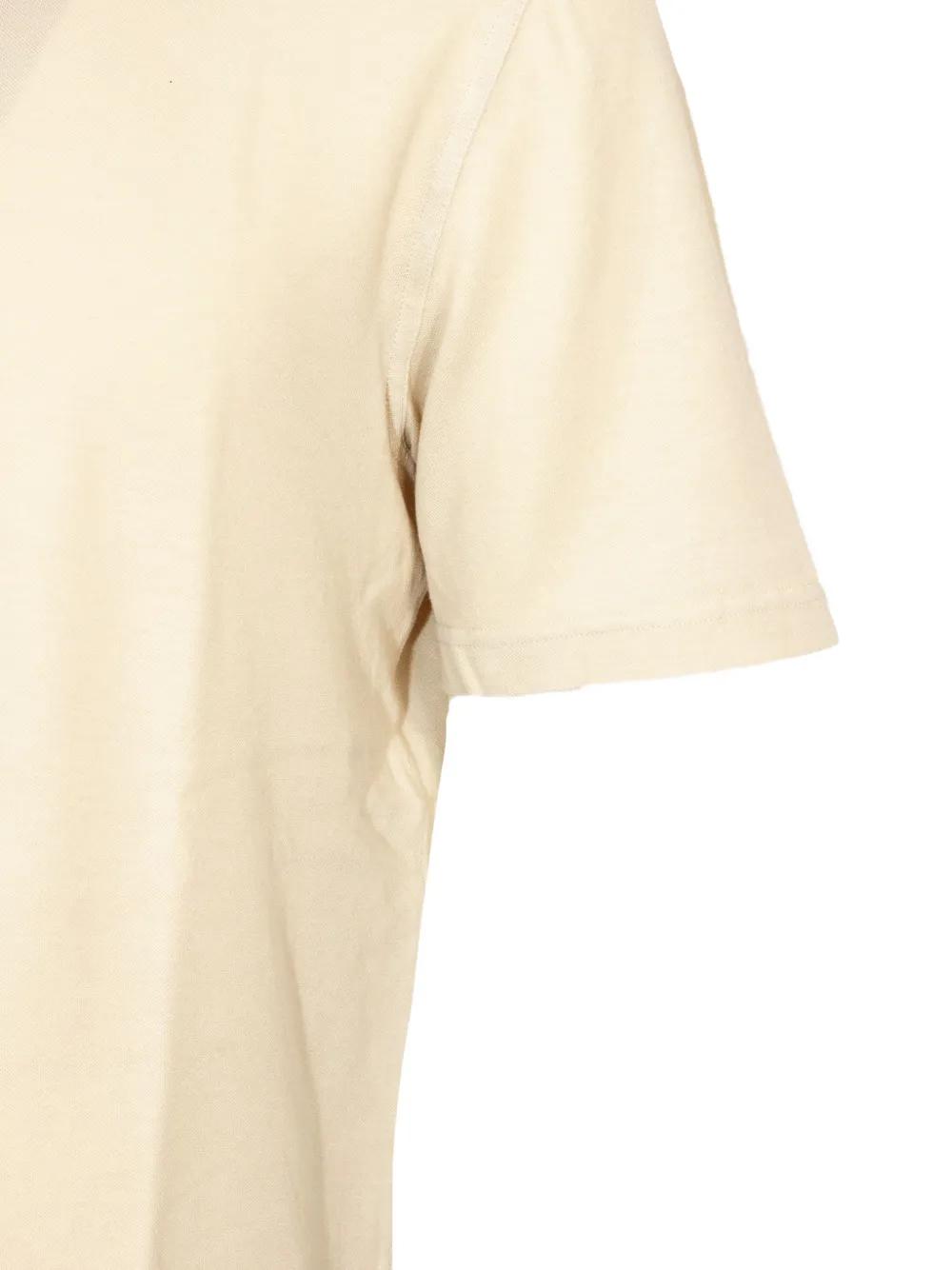 Fedeli Poloshirt met knopen Beige