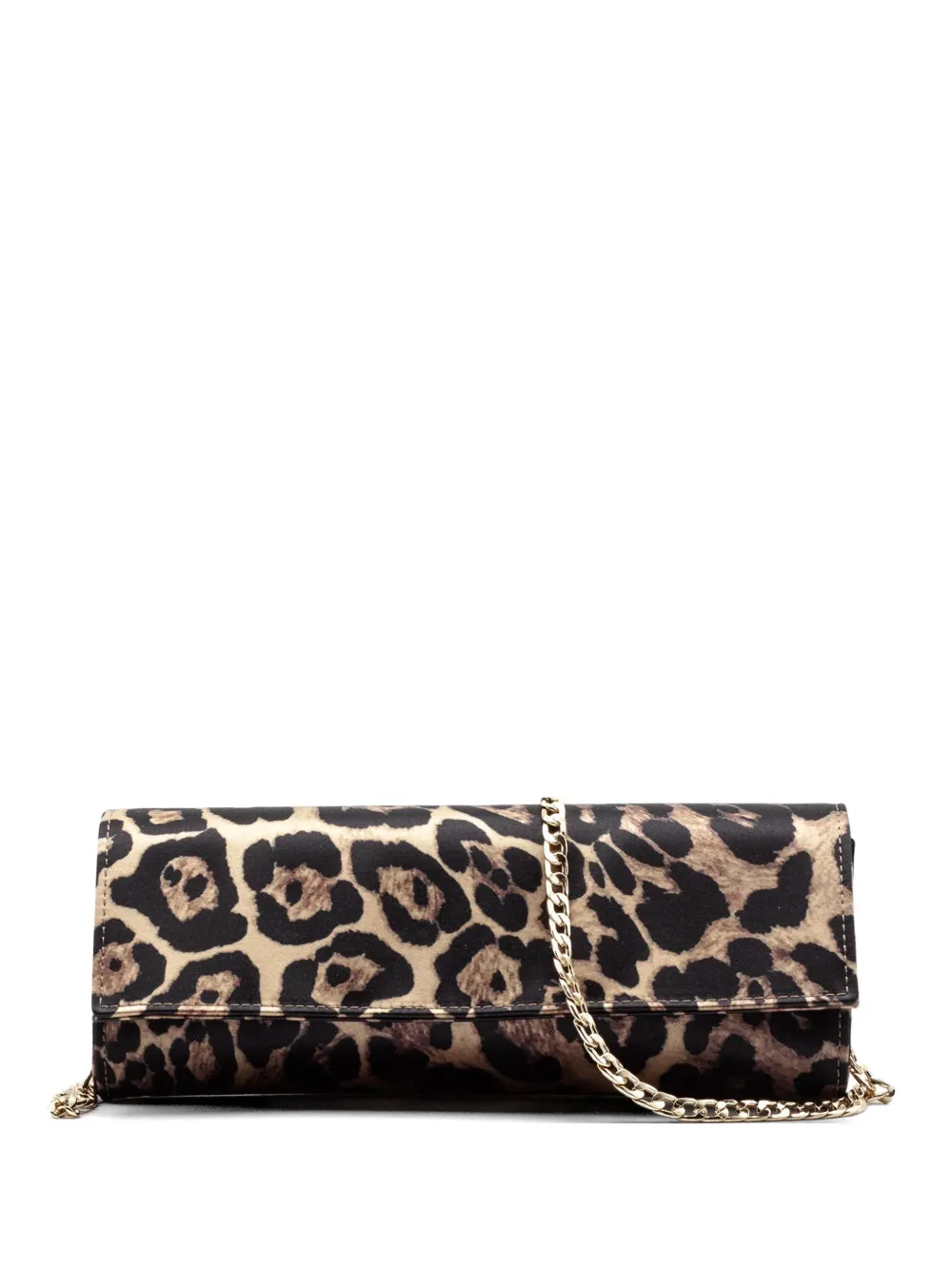 Castagna animal-print clutch bag - Toni neutri