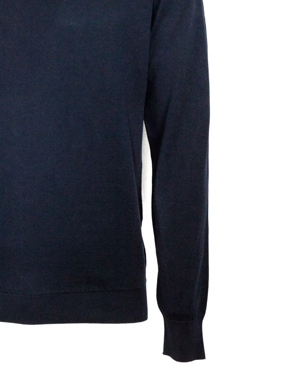  Fedeli Jersey Con Cuello Redondo - Azul 