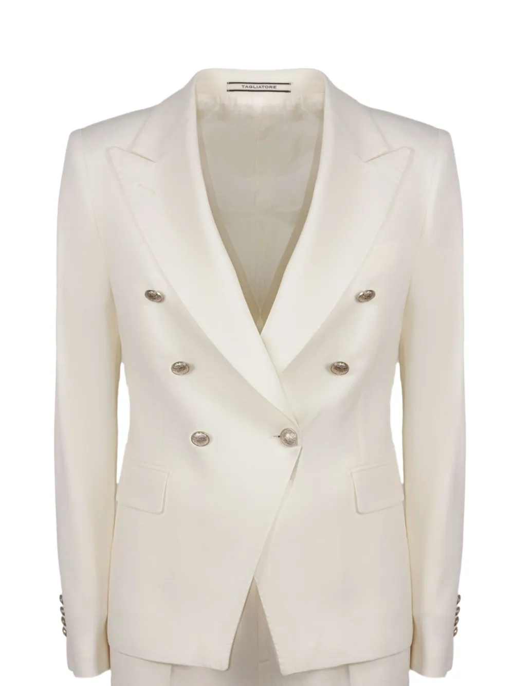Tagliatore Alicya pak met dubbele rij knopen Beige