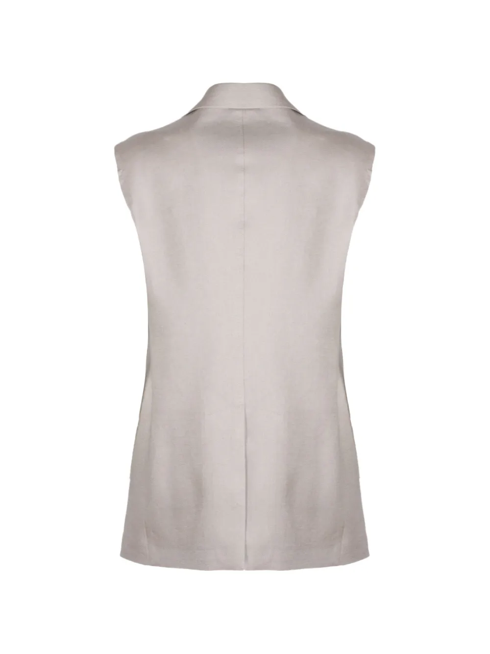 Tagliatore Bernice gilet met dubbele rij knopen Beige