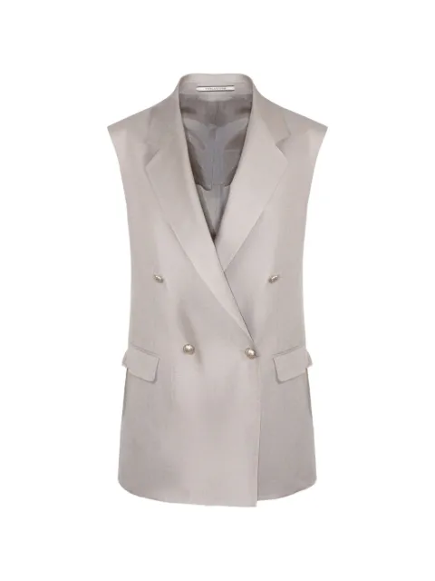 Tagliatore Bernice double-breasted waistcoat